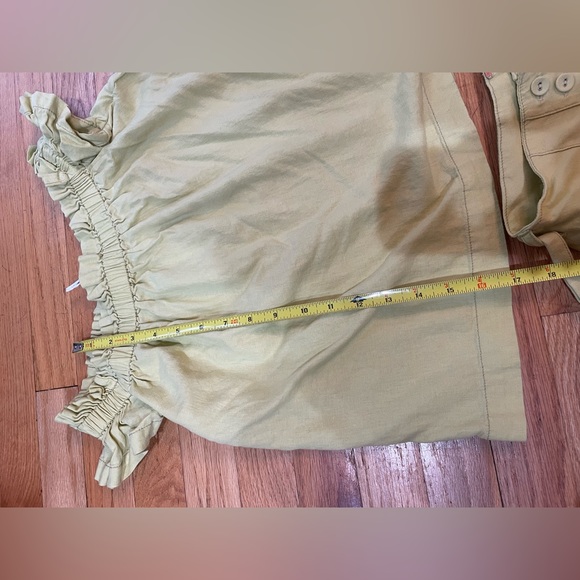 NEW Free People Everything 2 piece set Wide Leg Pant Off Shoulder Top - Picture 10 of 16